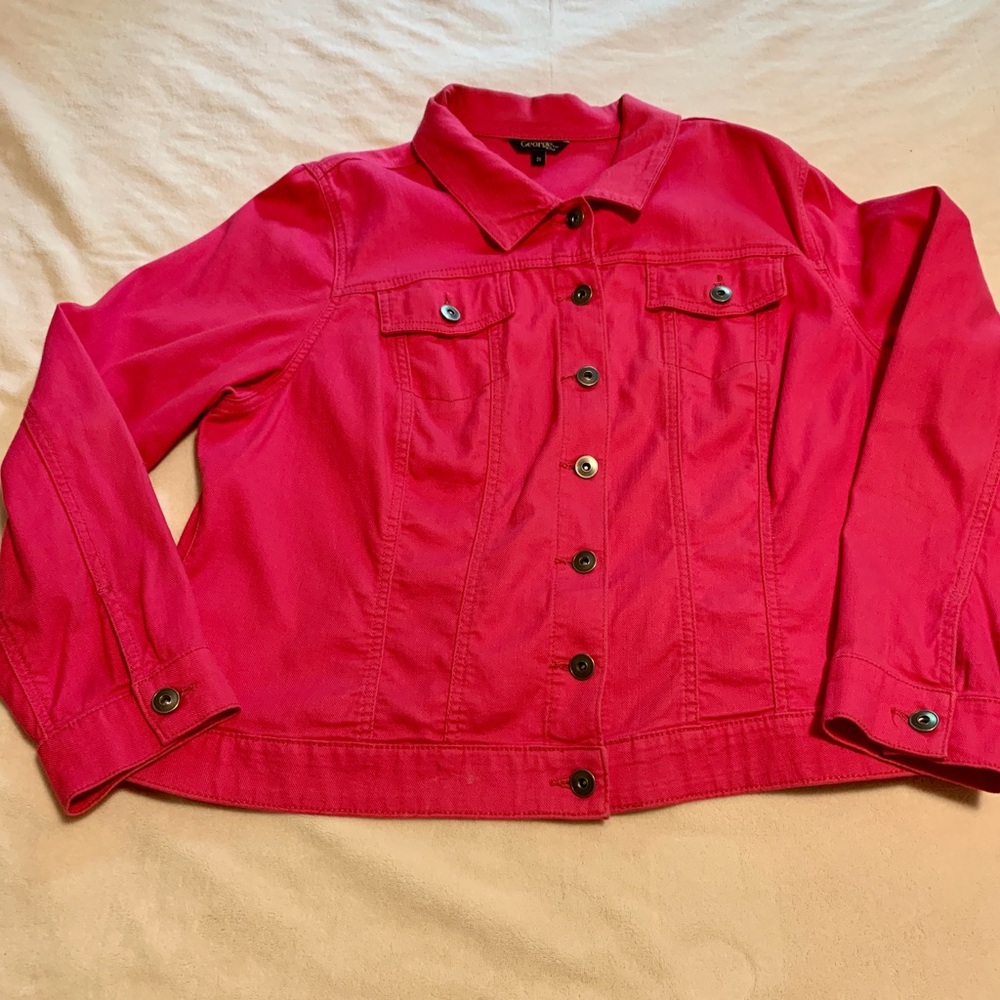 Pretty Pink Denim Jacket